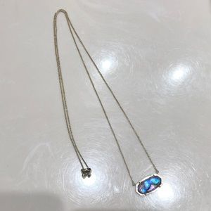 Kendra Scott Adjustable Abalone Necklace